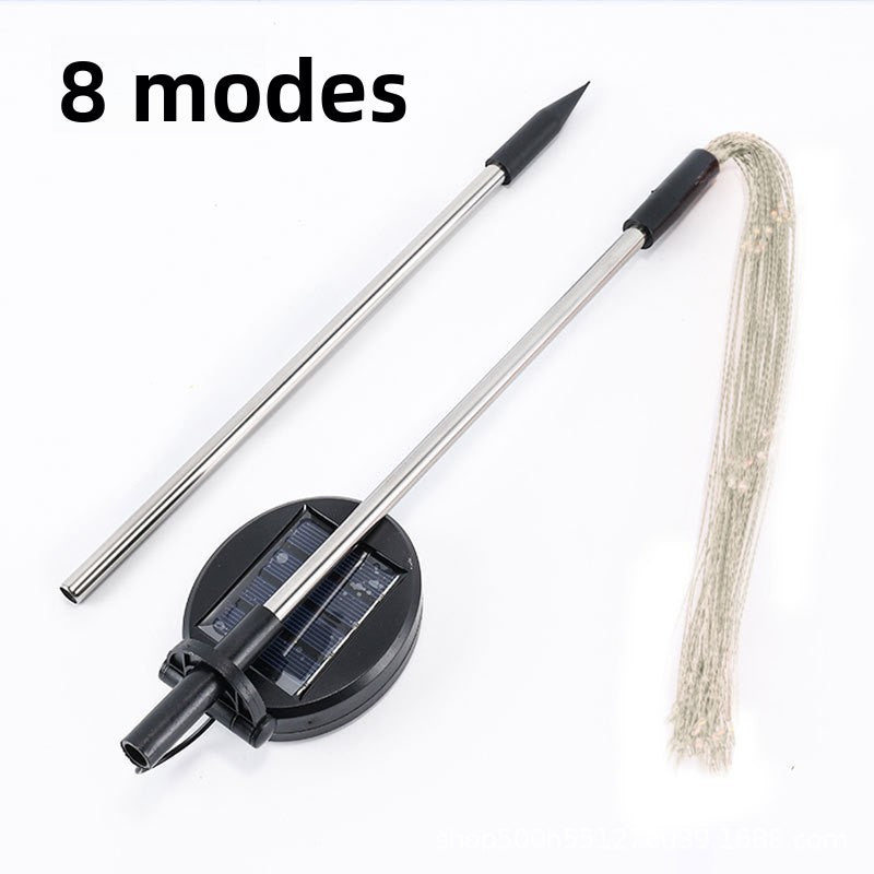 Solar garden lights, colorful lights, flower lights, gypsy copper wire lights, dandelion waterproof lights, outdoor light strips